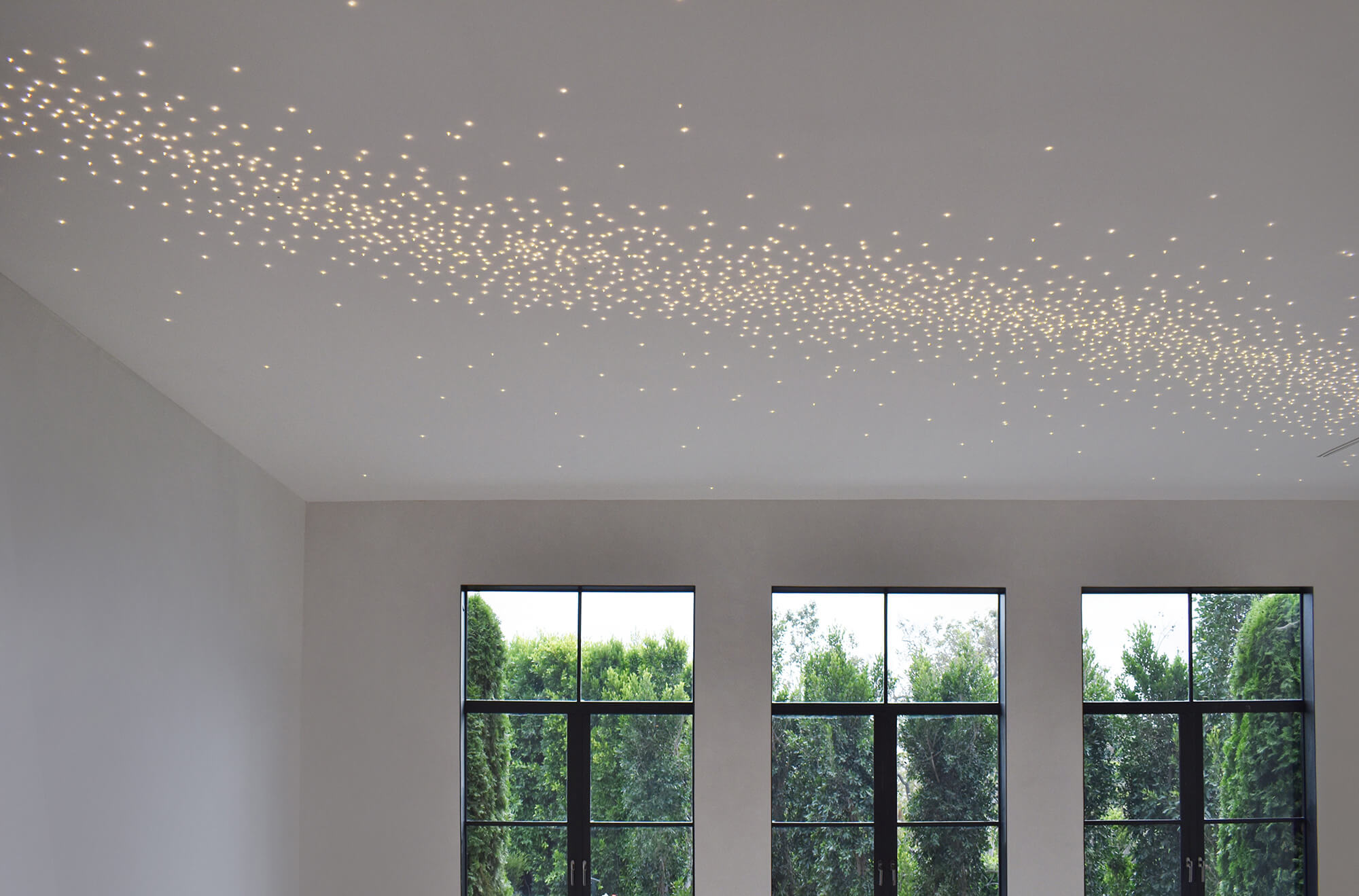 Plafond ciel étoilé LED fibre optique